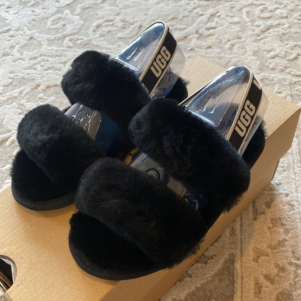 UGG Oh Yeah Toddler- Black